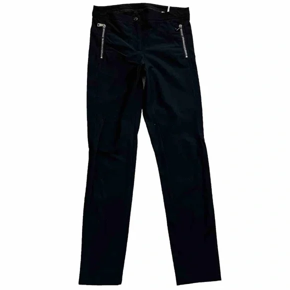 MONCLER BLACK PANTALONE SIZE 42 TRENDY OUTDOORS ACTIVE STYLISH CHIC STYLISH - Picture 1 of 10